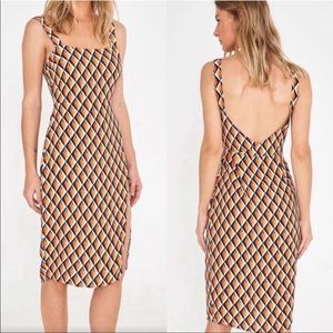 Farm Rio low back midi dress